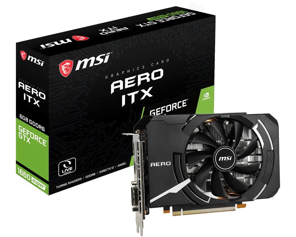 MSI GeForce GTX 1660 SUPER AERO ITX